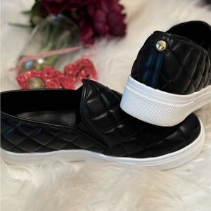 Quilted Platform Sneakers